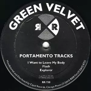 米12” Green Velvet Portamento Tracks RR730 Relief Records /00250 Portamento Tracks /GREEN VELVET/グリーン・ベルベット/CHICAGO