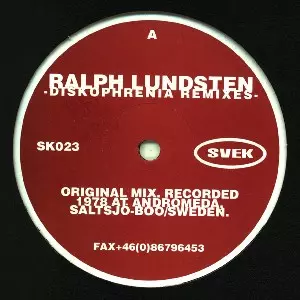 RALPH LUNDSTEN / ラルフ・ランゼン / Diskophrenia Remixes 