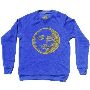 MISTER SATURDAY SWEATSHIRT / Yellow Moon Size:M