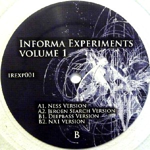 V.A.(NESS,JEROEN SEARCH,DEEPBASS,NX1)  / Informa Experiments Volume 1 