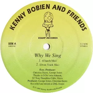 KENNY BOBIEN & FRIENDS / WHY WE SING