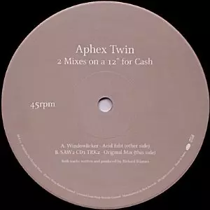 APHEX TWIN / エイフェックス・ツイン / 2 MIXES ON A 12' FOR CASH