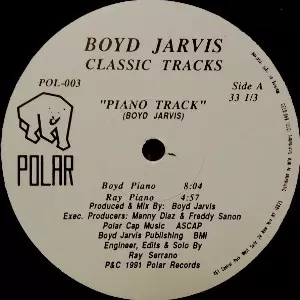 BOYD JARVIS / ボイド・ジャービス / PIANO TRACK
