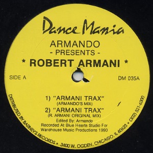 ROBERT ARMANI / ロバート・アルマーニ / ARMANI TRAX