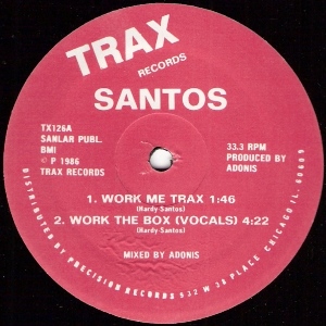 SANTOS(HOUSE) / WORK ME TRAX