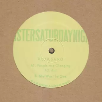 KEITA SANO / ケイタ・サノ / PEOPLE ARE CHANGING EP