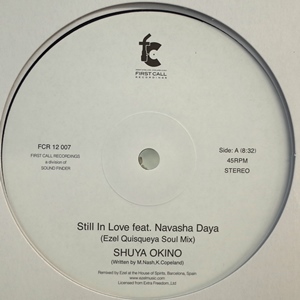SHUYA OKINO / 沖野修也 / Still In Love feat.Navasha Daya(Ezel Quisqueya Soul mix)/Destiny feat.N'Dea Davenport(DJ KAWASAKI Remix)