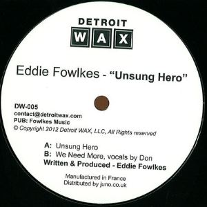 EDDIE FOWLKES / エディ・フォークス / UNSUNG HERO EP