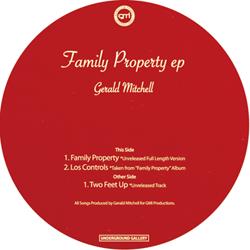GERALD MITCHELL / ジェラルド・ミッチェル / FAMILY PROPERTY EP