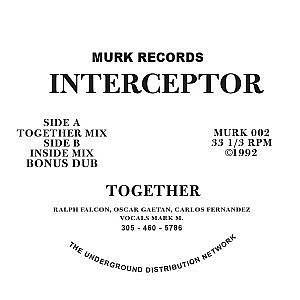 TOGETHER(REMASTER)/INTERCEPTOR(TECHNO)｜CLUB/DANCE｜ディスク  