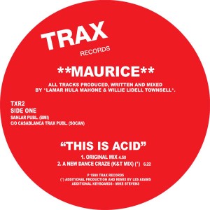 MAURICE / THIS IS ACID(RE-ISSUE)