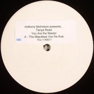ANTHONY NICHOLSON PRESENTS.TANYA REED / YOU ARE THE MASTER