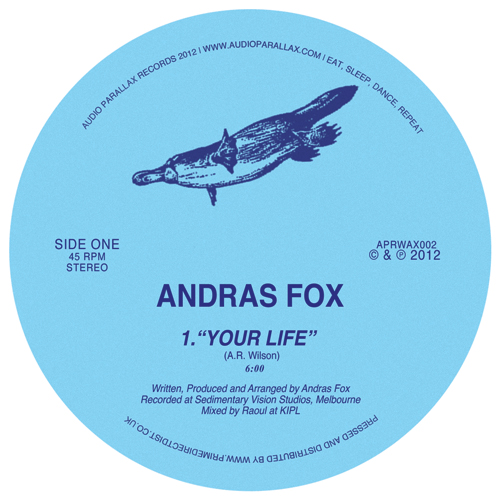 ANDRAS FOX / アンドラス・フォックス / YOUR LIFE