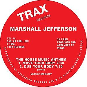MARSHALL JEFFERSON / マーシャル・ジェファーソン / HOUSE MUSIC ANTHEM(REMASTER)