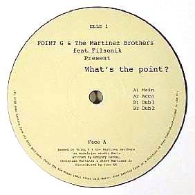 POINT G & MARTINEZ BROTHERS FEAT. FILSONIK / WHAT'S THE POINT?