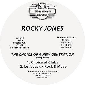 ROCKY JONES / CHOICE OF A NEW GENERATION(REMASTER)