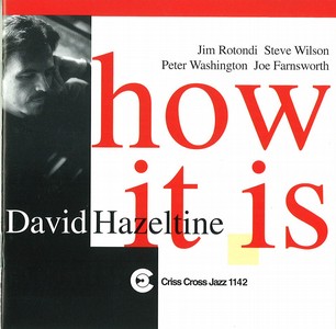 DAVID HAZELTINE / デヴィッド・ヘイゼルタイン / How It Is