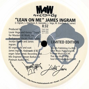 JAMES INGRAM & MAW / LEAN ON ME / TO BE IN LOVE