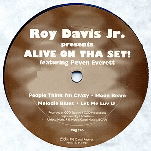 ROY DAVIS JR. / ロイ・デイヴィスJr. / ALIVE ON THE SET!