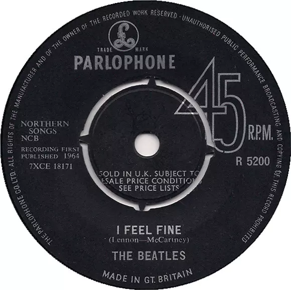 The Beatles – I Feel Fine – CD (Mini, Single, Mono), 1989