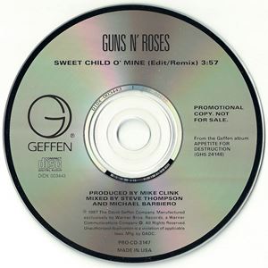 GUNS N' ROSES / ガンズ・アンド・ローゼズ / SWEET CHILD O' MINE(EDIT / REMIX)