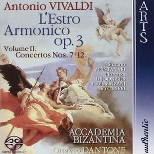 OTTAVIO DANTONE / オッターヴィオ・ダントーネ / VIVALDI: L'ESTRO ARMONICO, OP. 3, VOL. 2