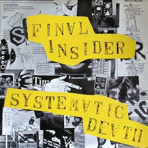 FINAL INSIDER / LUCKY TIME!/SYSTEMATIC DEATH｜PUNK｜ディスク