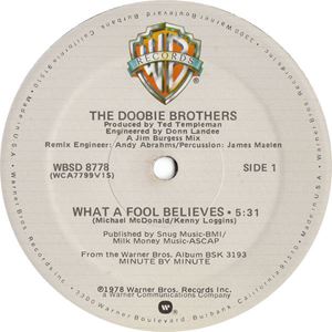 DOOBIE BROTHERS / ドゥービー・ブラザーズ / WHAT A FOOL BELIEVES