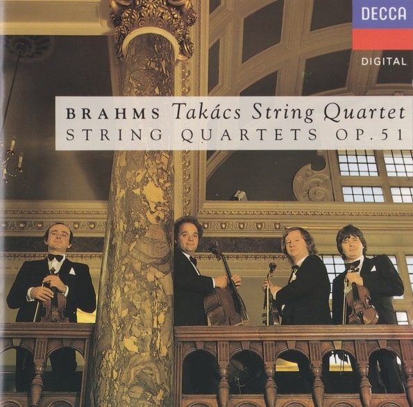 TAKACS QUARTET / タカーチ四重奏団 / BRAHMS: STRING QUARTETS OP.51