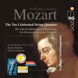 MOZART: STRING QUARTET NOS 14-23/LEIPZIGER STREICHQUARTETT