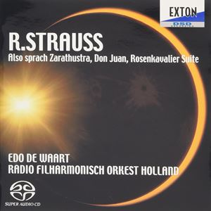 EDO DE WAART / エド・デ・ワールト / R.シュトラウス: 交響曲「ツァラトゥストゥラはかく語りき」 