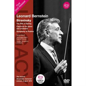 LEONARD BERNSTEIN / RITE OF SPRING / CAPRICCIO FOR PIANO AND ORCHESTRA / SYMPHONY OF PSALMS