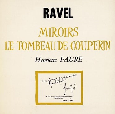 HENRIETTE FAURE / アンリエット・フォール / ラヴェル: ピアノ曲集