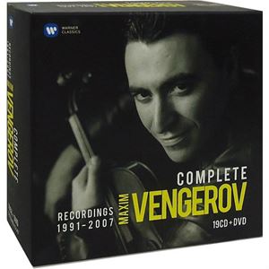 MAXIM VENGEROV: THE COMPLETE RECORDINGS 1991-2007/MAXIM VENGEROV /マキシム ・ヴェンゲーロフ｜CLASSIC｜ディスクユニオン・オンラインショップ｜diskunion.net