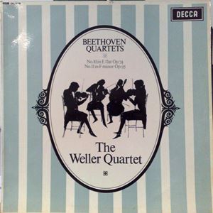WELLER QUARTET / ヴェラー四重奏団 / BEETHOVEN:STRING QUARTET NO.10&11