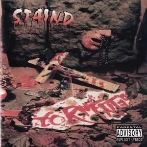 【中古】 Staind ステインド / Staind Vtg Green & Red Textured Diamond English Leaded Stained