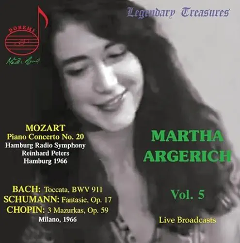 MARTHA ARGERICH / マルタ・アルゲリッチ / MARTHA ARGERICH VOL.5 - MOZART: PIANO CONCERTO NO.20