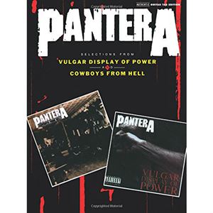 PANTERA / パンテラ / SELECTIONS FROM VULGAR DISPLAY OF POWER AND COWBOYS FROM HELL (AUTHENTIC GUITAR-TAB)