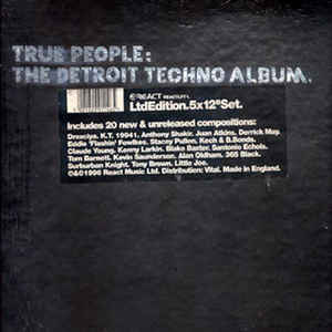 V.A.  / オムニバス / TRUE PEOPLE: THE DETROIT TECHNO ALBUM