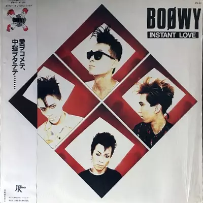 BOØWY INSTANT LOVE LPレコード INSTANT LOVE/BOOWY/BOφWY｜日本のロック｜ディスクユニオン