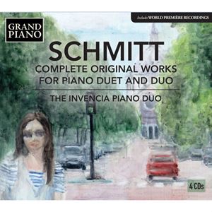 INVENCIA PIANO DUO / インヴェンシア・ピアノ・デュオ / SCHMITT: COMPLETE ORIGINAL WORKS FOR PIANO DUET AND DUO