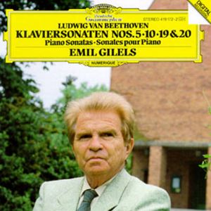 ベートーヴェン: ピアノ・ソナタ第5・10・19・20番/EMIL GILELS/エミール・ギレリス ｜CLASSIC｜中古情報｜ディスクユニオン・オンラインショップ｜diskunion.net