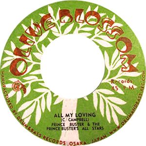 ALL MY LOVING / PRINCE BUSTERロックステディー