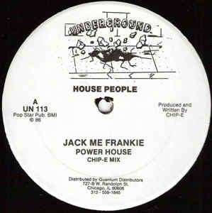 HOUSE PEOPLE / JACK ME FRANKIE