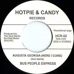 AUGUSTA GEORGIA (HERE I COME)/BUS PEOPLE EXPRESS/バス・ピープル