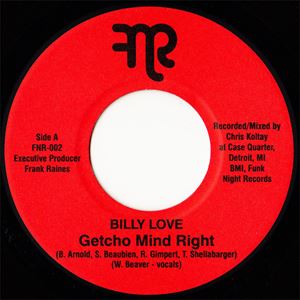 BILLY LOVE /  WILL SESSIONS / GETCHO MIND RIGHT / SPIRIT ANIMALS