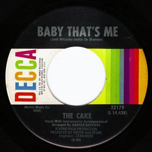 CAKE (GIRL GROUP from NY) / ケイク / BABY THAT'S ME / MOCKING BIRD