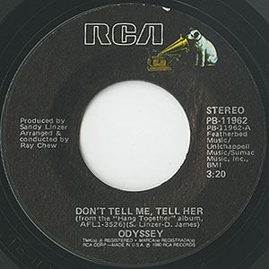 ODYSSEY / オデッセイ / DON'T TELL ME, TELL HER