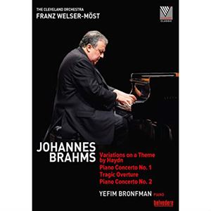 YEFIM BRONFMAN / イェフィム・ブロンフマン / JOHANNES BRAHMS: VARIATIONS ON A THEME BY HAYDN / PIANO CONCERTOS NO.1 & 2 / TRAGIC OVERTURE