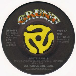 JEFFERSON AIRPLANE / ジェファーソン・エアプレイン / WHITE RABBIT